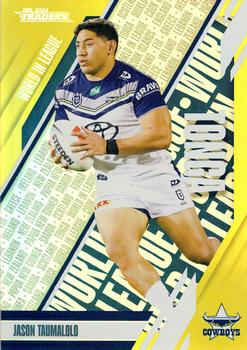 2024 NRL Traders Titanium - World In League Parallel #WLP29 Jason Taumalolo Front